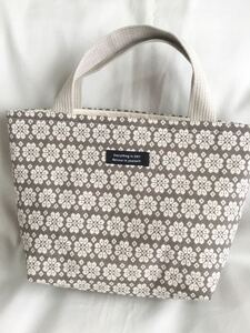 ☆ハンドメイド トートバッグ ランチバッグ お散歩バッグ サブバッグ ミニトートバッグ お弁当バッグ 手作り☆