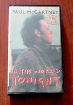 【VHS】ポール・マッカートニー / イン・ザ・ワールド・トゥナイト_画像1