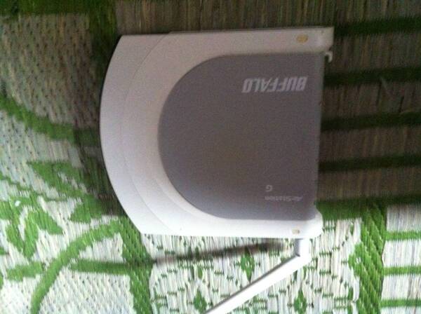 バッファロー WHR-G54S 無線LANルーター 本体のみ