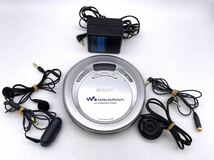 SONY ソニー CDウォークマン WALKMAN リモコンふ付き イヤホン×2_画像1