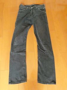 Levi's ENGINEERED JEANS JUNF9 1999 リーバイスエンジニアドジーンズ黒ブラックW30♪綿100%股下80cm裾上げなしクラッシュダメージデニム