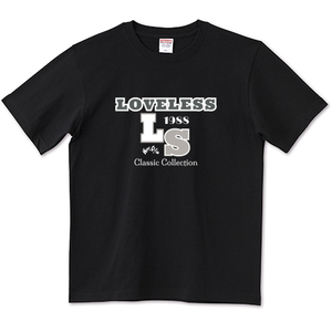 ☆Ls (Loveless) LS BEAT CR(A.L)SH T-SH COLOR:BLK.SIZE:XS～3XL ≪即決商品≫☆