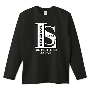 ☆Ls (Loveless) LS BIG LOGO LS.S（ロングスリーブシャツ）COLOR:BLK×WHT.SIZE:XS～3XL ≪即決商品≫☆