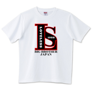 ☆Ls (Loveless) LS BIG LOGO T-SH.COLOR:WHT×RED.SIZE:XS～3XL ≪即決商品≫☆