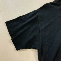 希少 90‘s USA製 Hanes ヘインズ ブロードウェイ ニューヨーク 刺繍 半袖 tシャツ メンズ Mサイズ トレンド ブラック_画像4