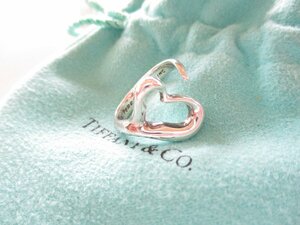 ★とちぎ屋！【ＴＩＦＦＡＮＹ】ティファニー エルサ・ペレッティ オープンハ―トリング 優雅な逸品！★