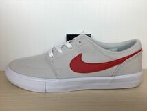 NIKE（ナイキ）(SB) PORTMORE II SOLAR CNVS（ポートモア2ソーラーキャンバス） 880268-008 スニーカー 靴 メンズ 25,0cm 新品 (1074)_画像1