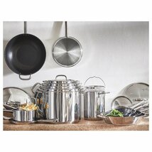 IKEA 片手鍋, IKEA 365+ ステンレススチール 1.0 l 送料￥750!_画像5