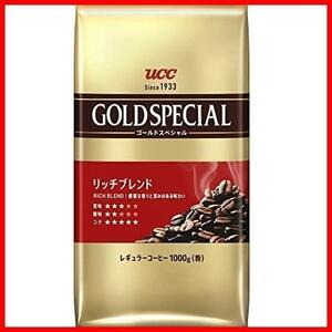 UCC ゴールドスペシャル リッチブレンド コーヒー豆 (粉) 1000g