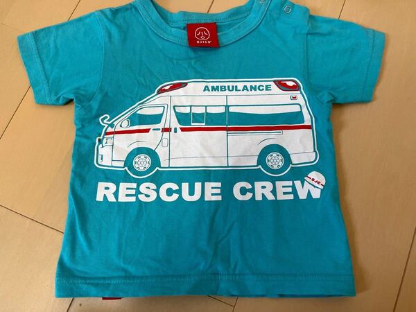 オジコ 救急車半袖Tシャツ