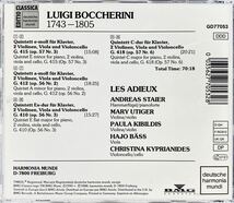 CD/ ボッケリーニ：ピアノ五重奏曲集 / アンサンブル・レザデュー_画像2