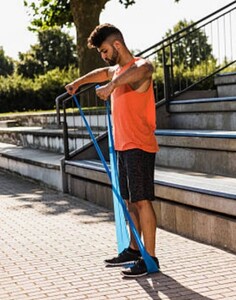 エクササイズバンド トレーニングバンド フィットネスバンド ゴムチューブ 筋トレ