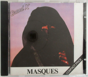 BRAND X / MASQUES / CASCD 1138 輸入盤［ブランドX］