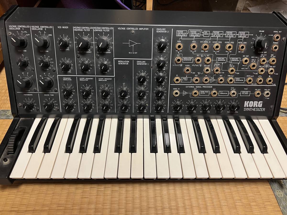 偉大な MIDI KORG MS-20 mini mini アナログシンセサイザー KORG MIDI