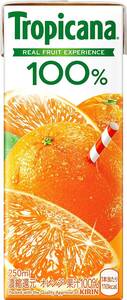 トロピカーナ 100% オレンジ 250ml×24本 ジュース 果物 紙パック まとめ買い