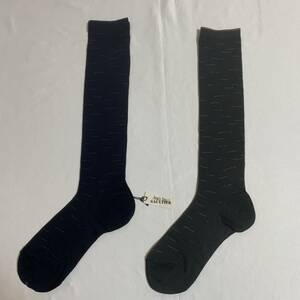 Jean Paul GAULTIER ジャンポール　ゴルチエ ゴルチェ　靴下　ソックス　ネイビー　ライトグレー　socks