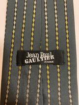 Jean Paul GAULTIER ジャンポール　ゴルチエ ゴルチェ　ストライプ ネクタイ　タイ　Stripe tie_画像5