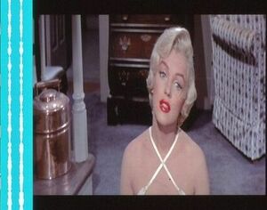 七年目の浮気 35mm映画フィルム 連続5コマ マリリン モンロー as ザ ガール Marilyn Monroe as The Girl ■THE SEVEN YEAR ITCH