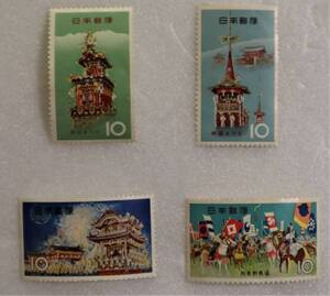  stamp festival 4 pieces set [ stamp i deer wa]