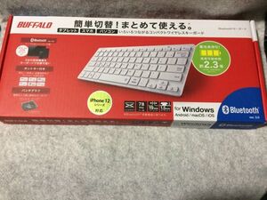 バッファロー Bluetooth 3.0対応 コンパクトキーボード BSKBB310WH