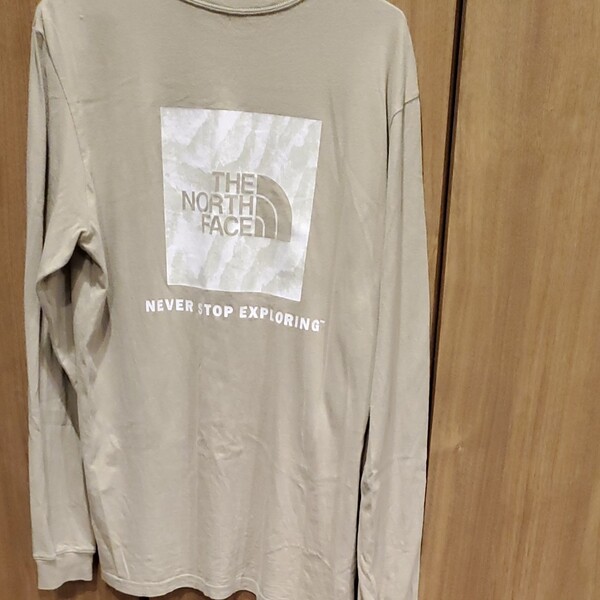 THE NORTH FACE 長袖Tシャツ バックプリント　