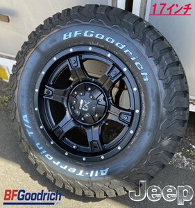 LEXXEL【OUTLAW】ハイラックス サーフ FJ プラド タホ Ｈ3 17インチ BF グッドリッチＡ/Ｔ ホワイトレター 265/70R17 285/70R17