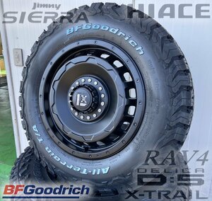 在庫少なめ!! 早い者勝ち デリカD5 エクストレイル CX5 タイヤホイール 16インチ SwaGGer BFGoodrich オールテレーン KO2 215/70R16