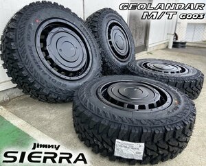 ジムニー シエラ LEXXEL SwaGGer Old style ヨコハマ ジオランダー MT G003 215/70R16 タイヤホイールセット 16インチ マッドタイヤ