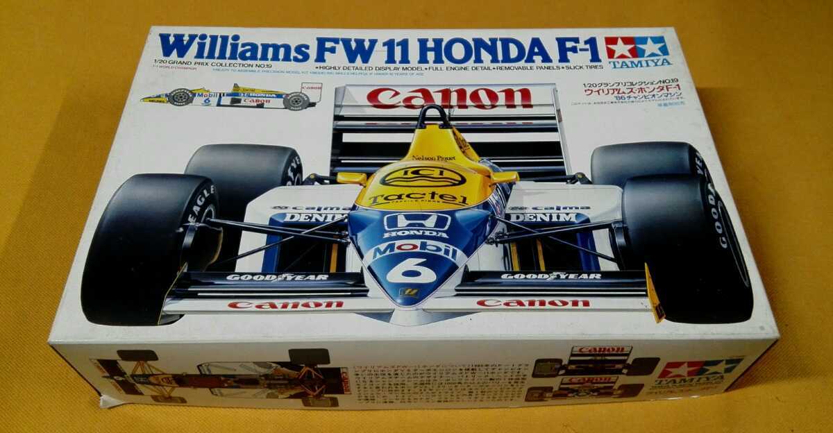 小鹿 タミヤ ウイリアムズ FW-11B ホンダ F1 未組立 1/10 田宮 taniura.com