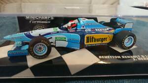 1/43 MINICHAMPS 1995年 ベネトンルノーB195#2 J・ハーバート