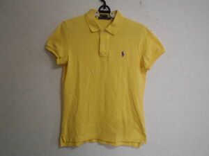  beautiful goods * Ralph Lauren * polo-shirt with short sleeves * yellow *sizeL