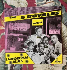 The 5 Royales LP Laundromat Blues Doo Wop ロカビリー