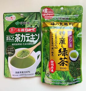 伊藤園　特上蒸し緑茶/まるごと茶カテキン