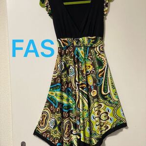 FAS Fille a suivre ノースリーブハイウエストワンピース