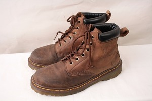 ドクターマーチン UK6/24.5cm～25.0cm/6ホール 茶 ブラウン ブーツ レザー drmartens ユニセックス 中古 dh2585