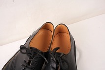 ドクターマーチン UK6/24.5cm～25.0cm/3ホール 黒 ブラック ブーツ レザー メンズ レディース drmartens 古着 中古 dm2990_画像7