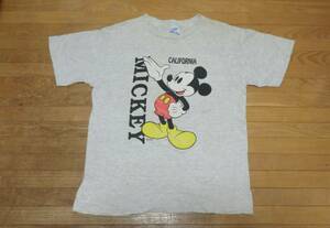 90s Velva sheer ベルバンシーン MICKEY ミッキーマウス Tシャツ M 米国製 MADE IN USA ヴィンテージ ビンテージ