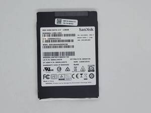 【SSD128GB】SanDisk サンディスク(管:CW3-SD1-423211)2.5インチ SD8SB8U-128G-1001 6Gb/s 動作OK フォーマット済み