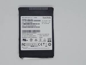 【SSD128GB】SanDisk サンディスク(管:CW3-SD1-426684)2.5インチ SD8SB8U-128G-1001 6Gb/s 動作OK フォーマット済み