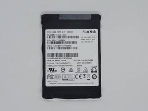 【SSD128GB】SanDisk サンディスク(管:CW3-SD2-420804)2.5インチ SD8SB8U-128G-1001 6Gb/s 動作OK フォーマット済み