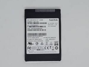 【SSD128GB】SanDisk サンディスク(管:CW3-SD4-420471)2.5インチ SD8SB8U-128G-1001 6Gb/s 動作OK フォーマット済み