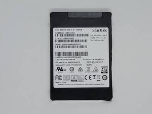 【SSD128GB】SanDisk サンディスク(管:CW3-SD4-424852)2.5インチ SD8SB8U-128G-1001 6Gb/s 動作OK フォーマット済み
