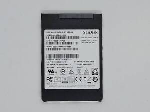 【SSD128GB】SanDisk サンディスク(管:CW3-SD7-420705)2.5インチ SD8SB8U-128G-1001 6Gb/s 動作OK フォーマット済み