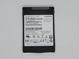 【SSD128GB】SanDisk サンディスク(管:CW3-SD7-423455)2.5インチ SD8SB8U-128G-1001 6Gb/s 動作OK フォーマット済み