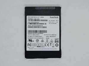 【SSD128GB】SanDisk サンディスク(管:CW3-SD7-424102)2.5インチ SD8SB8U-128G-1001 6Gb/s 動作OK フォーマット済み