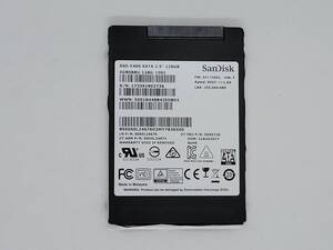 【SSD128GB】SanDisk サンディスク(管:CW3-SD8-802736)2.5インチ SD8SB8U-128G-1001 6Gb/s 動作OK フォーマット済み