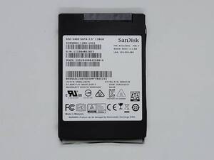【SSD128GB】SanDisk サンディスク(管:CW3-SD8-802877)2.5インチ SD8SB8U-128G-1001 6Gb/s 動作OK フォーマット済み