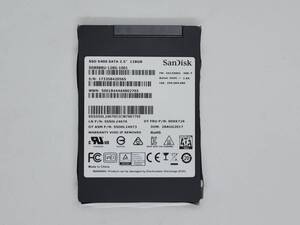 【SSD128GB】SanDisk サンディスク(管:CW3-SD9-420565)2.5インチ SD8SB8U-128G-1001 6Gb/s 動作OK フォーマット済み