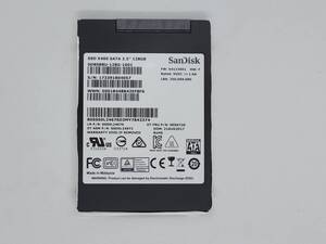 【SSD128GB】SanDisk サンディスク(管:CW3-SD9-804057)2.5インチ SD8SB8U-128G-1001 6Gb/s 動作OK フォーマット済み