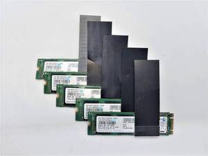 ■5個セット・送料無料■【M.2 SSD256GB】★Samsung サムスン★(管:CW3-SS-5S7)■MZ-NTY2560■動作確認済み フォーマット済み